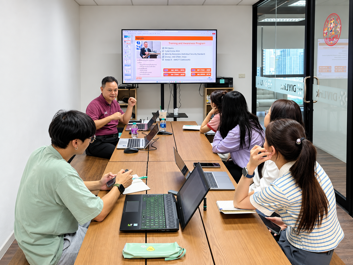 การอบรมเชิงปฎิบัติการ ISO/IEC27001 และ ISO/IEC20000-1